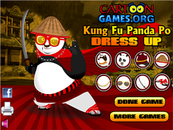 Kung Fu Panda Dress Up