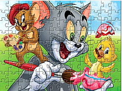 Tom and Jerry Jigsaw