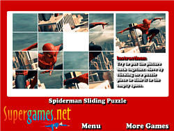 Spidey Sliding Puzzles