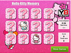 Hello Kitty Memory Game