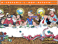 Les alphabets cachés de Popeye