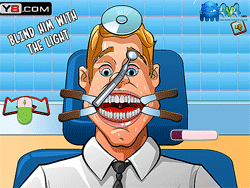 Marteling van de tandarts