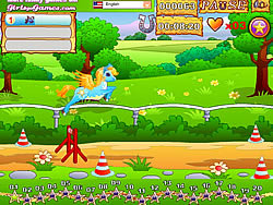 Course de poneys