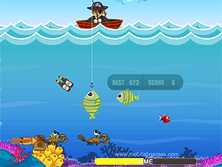 Piratenplezier bij het vissen