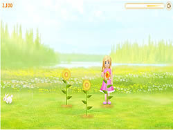 Juego de flores de primavera