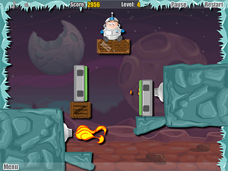 Spaceman Max: Volcano Escape