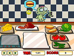 Hamburger zombie