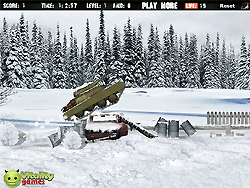 冬季坦克打击