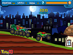 Ninja Monster Trucks Racing