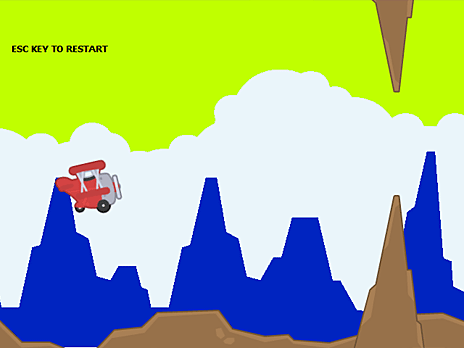 Salto del avión Flappy