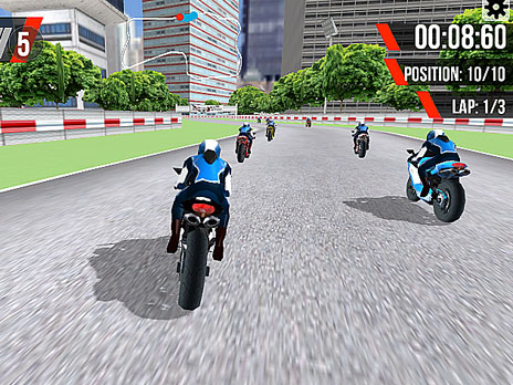 3D Motorcycle Racing