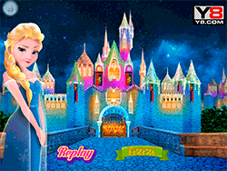 Build Elsa's Frozen Castle