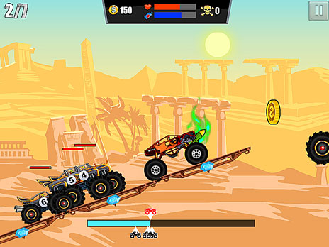 Mad Truck Racing: Upgrade & Battle