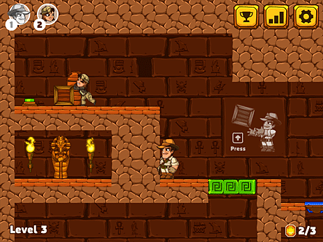 2 Player Mummy Adventure