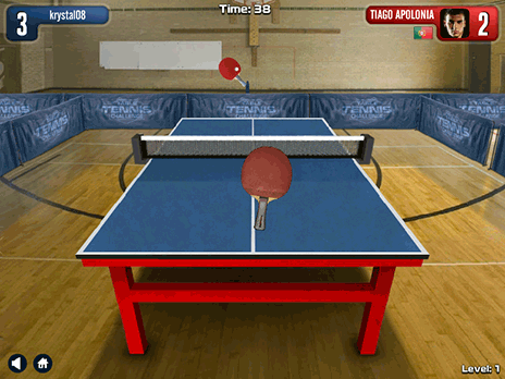 Sfida di ping-pong