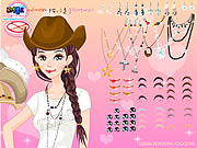 Texan красотка Dressup