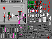 Creatore di scena di follia