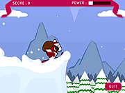  산타 스키 점프