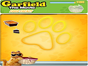 Agitação do alimento de Garfield