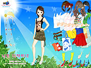 Sun y hojas Dressup