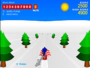 Sonic 3D Kar Kayağı Oyunu