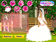 Jardim do casamento