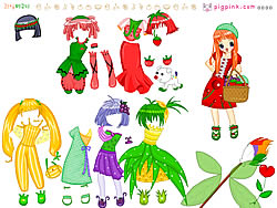 Fruit Doll Dressup