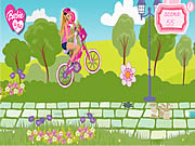 Barbie & mim jogo da bicicleta