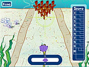 Spongebob Squarepants im Bikini-Unterseiten-Bowlingspiel