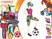 Ragazza sportiva Dressup