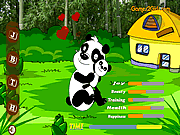 Panda géant d''animal familier virtuel