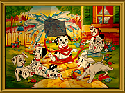 Мания 101 Dalmations головоломки