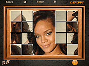 De Wanorde Rihanna van het beeld