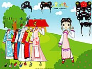 Princesa chinesa Dressup