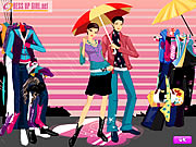 Couleurs de la pluie Dressup