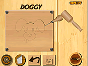 Doogy de découpage en bois