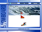 De Slalom van Snowboard