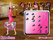 Ballerino Dressup di flamenco