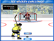 Eis-Hockey-Herausforderung