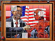 Meine Fliesen Obama und Spiderman sortieren