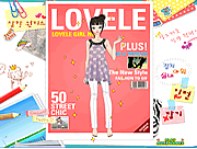 Lovele ：サテンスカート