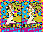 Calendar as meninas 2009