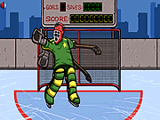 Hockey Goalie In de voorsteden