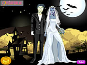 Halloween-Paare Dressup
