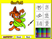 De Kleurende Pagina van Garfield