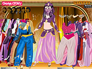 Muchacha oriental Dressup de Ayesha