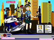 Policiar a mulher Dressup