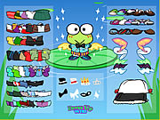 De Kleding van Keroppi omhoog