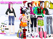 Ragazza casuale Dressup