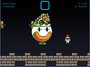 Mundo super de Mario - batalha de Bowser